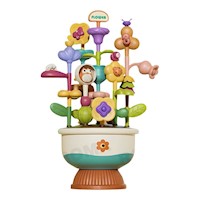 BLOQUES DE CONSTRUCCIÓN DE FLORES JUEGO DIDÁCTICO